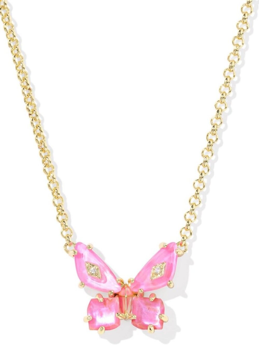 Chic Butterfly Pendant Necklace | Short Fashion Jewelry for Women | Elegant